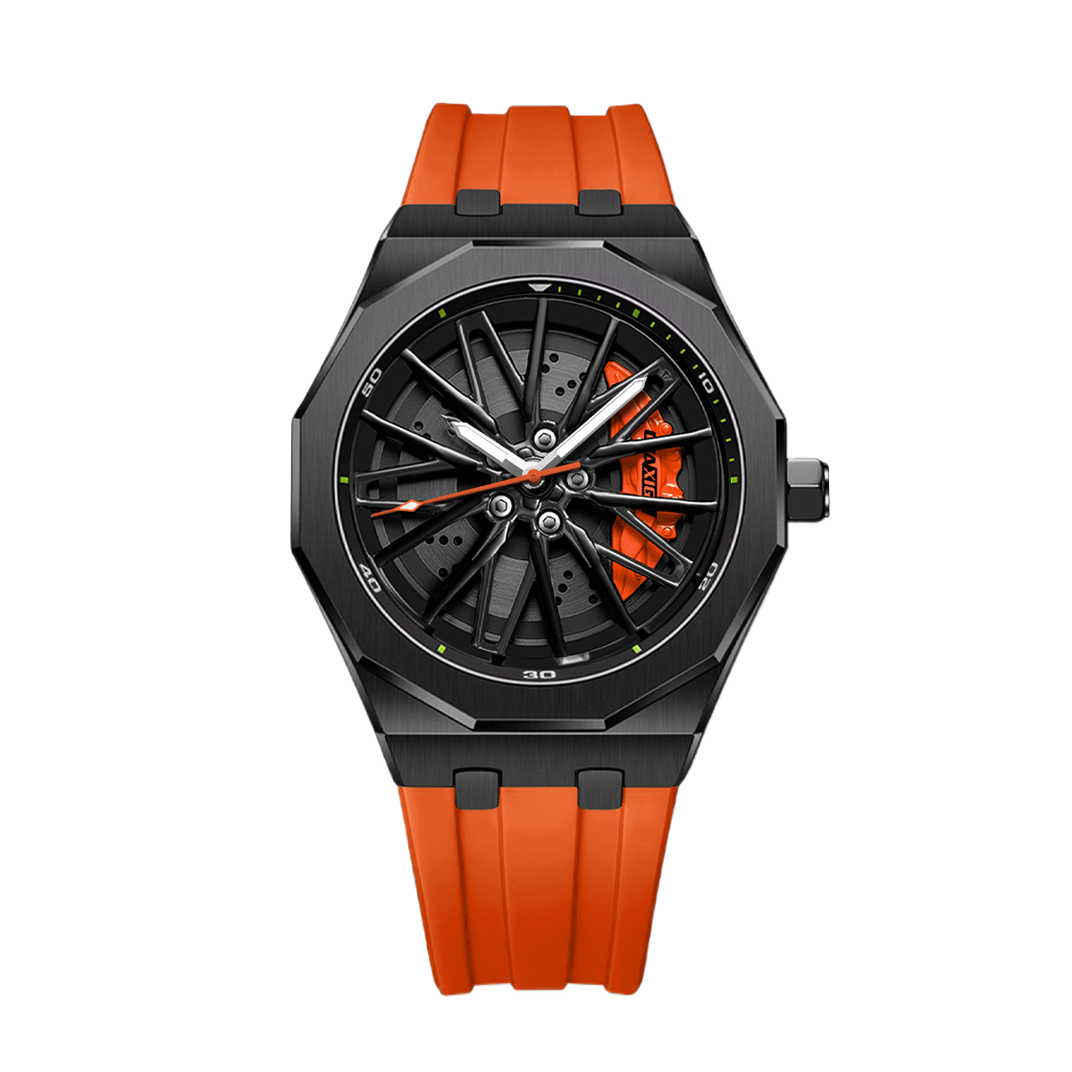 Mens Rotating Bezel Quartz Watch Waterproof