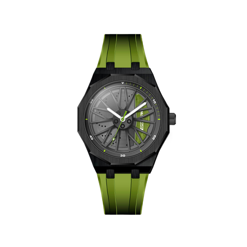 Mens Rotating Bezel Quartz Watch Waterproof