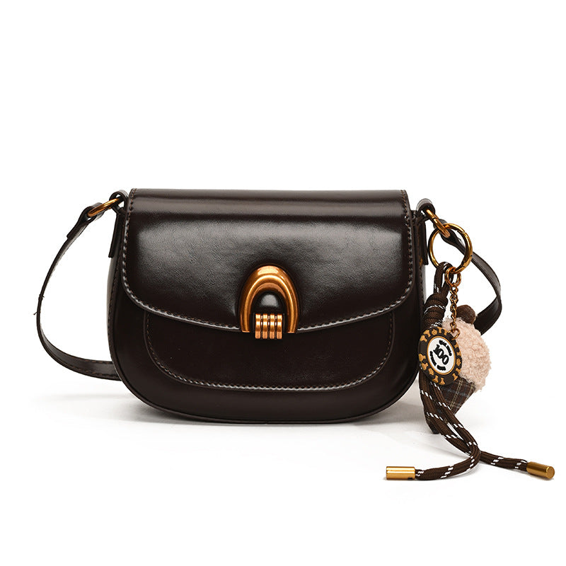 Retro Niche Minimalist Versatile Shoulder Crossbody Bag