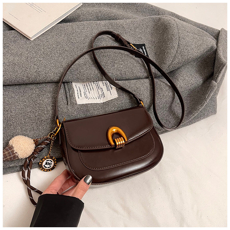 Retro Niche Minimalist Versatile Shoulder Crossbody Bag