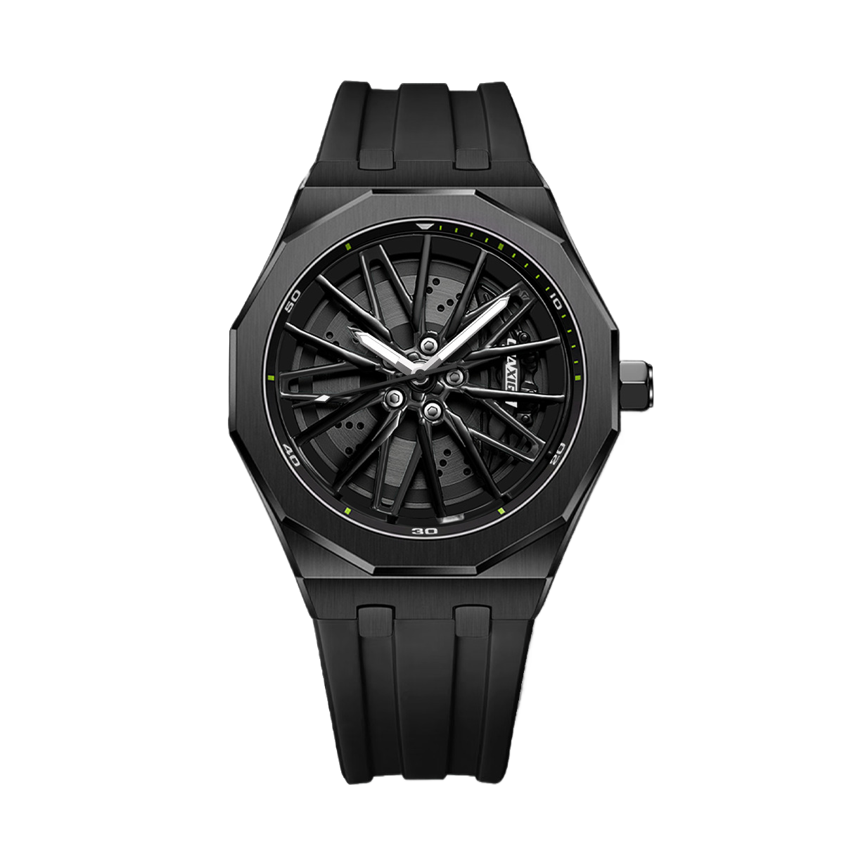 Mens Rotating Bezel Quartz Watch Waterproof