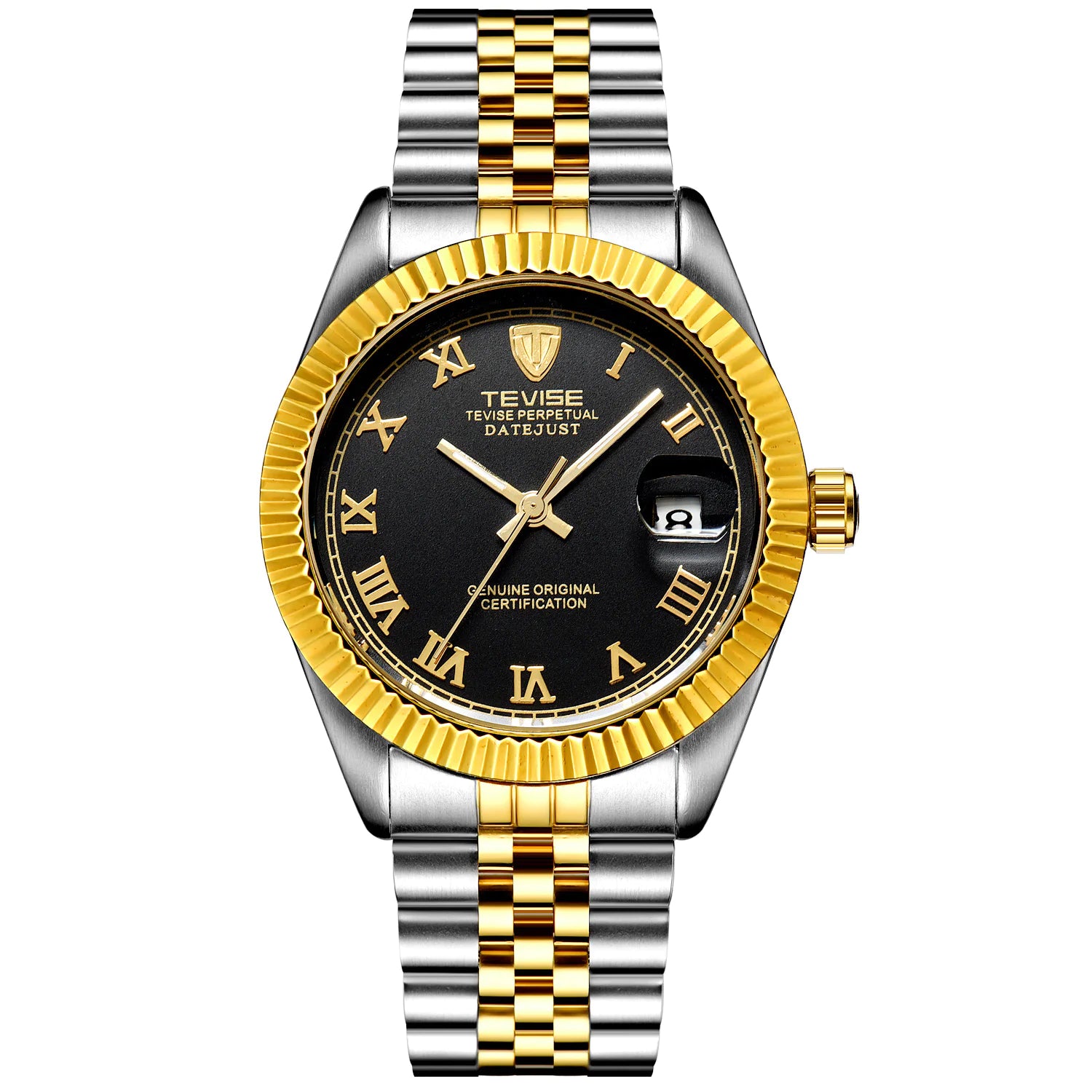 Detective Explosion Calendar Mens Watch Business Watch Mechanical Automatic Mechanical Watch Waterproof Sheet